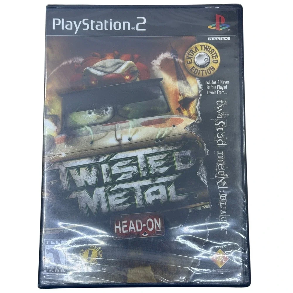 Twisted Metal Head-On Extra Twisted Edition Sony PlayStation 2 PS2 Game Sealed